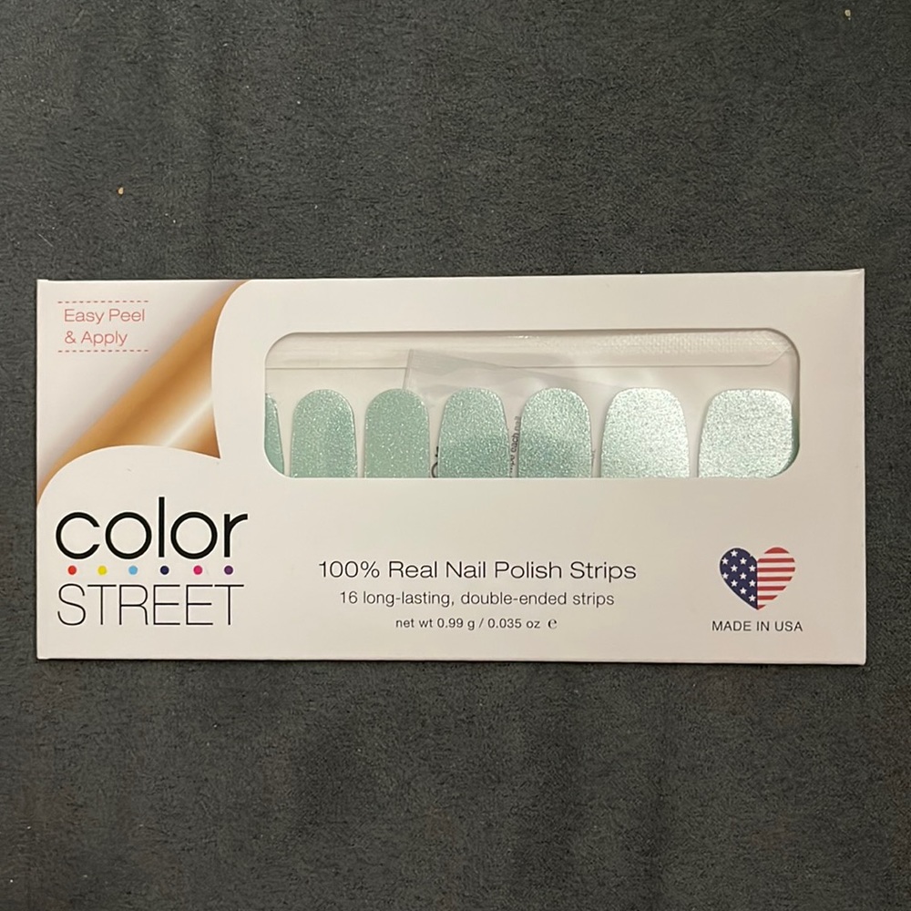 Color Street 100% Real Nail Polish Strips - Mint to be